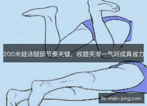 200米蛙泳腿部节奏关键,收蹬夹滑一气呵成真省力 200米蛙泳腿部节奏关键,收蹬夹滑一气呵成真省力